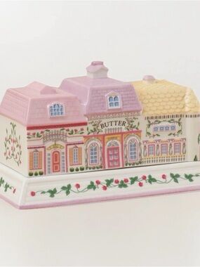 2025 Lenox Spice Village Covered Butter Dish